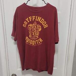 Warner Bros. Red Gryffindor Quidditch Tee
